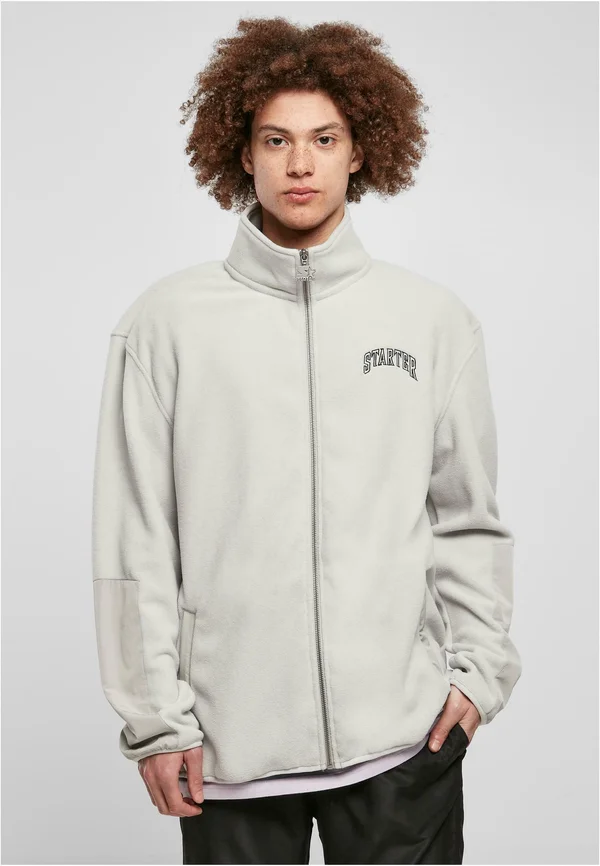 THUNDER POLAR TRACK  - Fleece jacket - lightasphalt