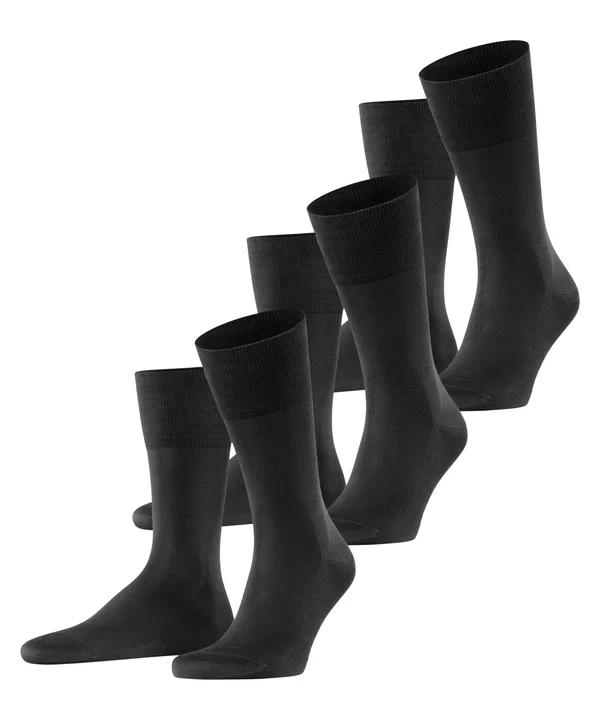 TIAGO 3-PACK - Socks - black