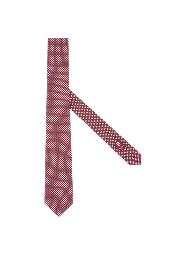 Tie - burgundy