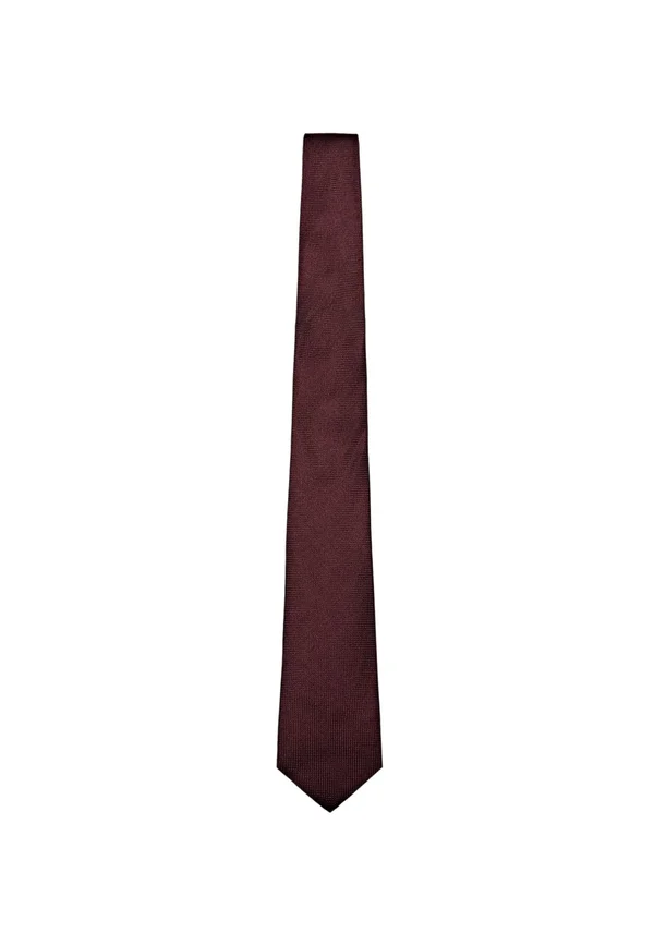 Tie - mottled bordeaux