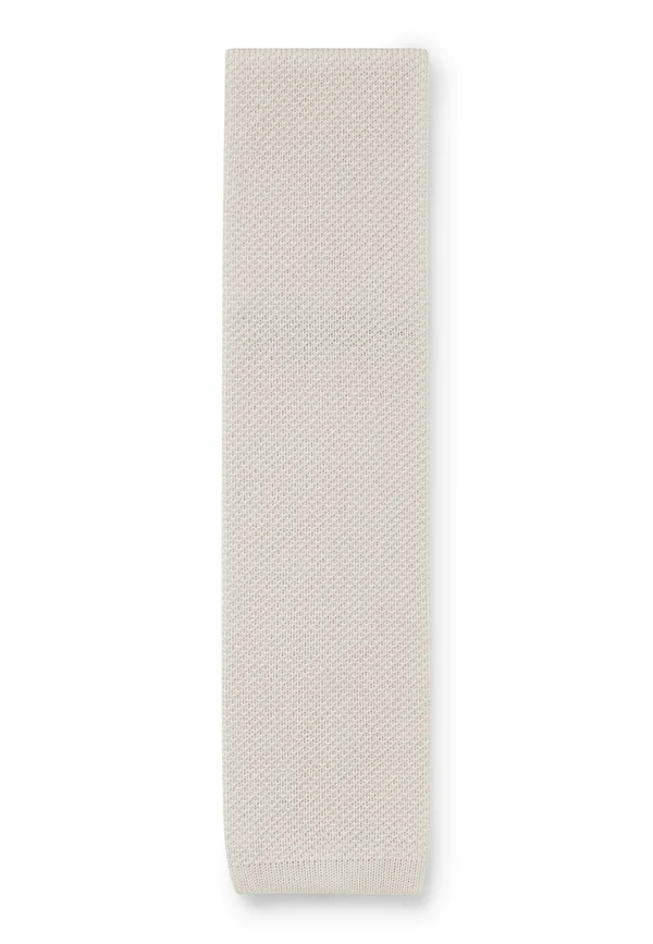 Tie - open beige two