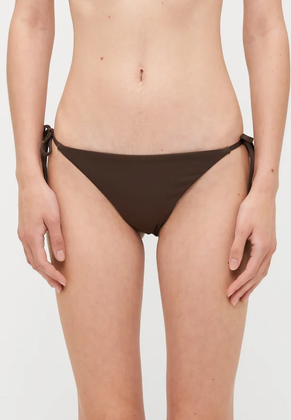 TIE STRING  - Bikini bottoms - baroque brown