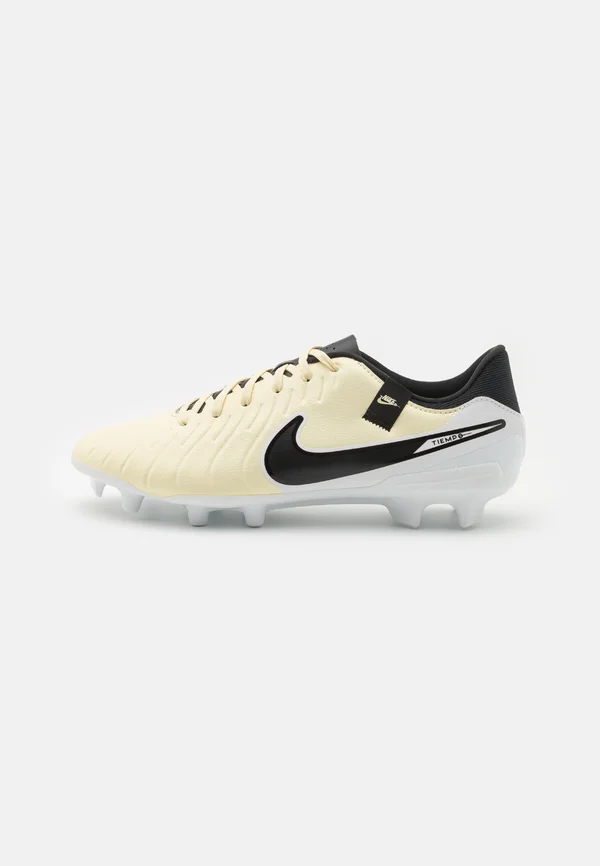 TIEMPO LEGEND 10 ACADEMY FG/MG - Football boots artificial grass - lemonade/black/metallic gold coin
