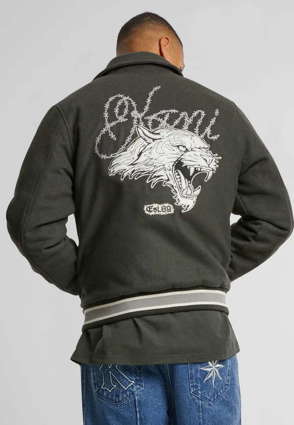 TIGER COLLEGE - Light jacket - black lightgrey