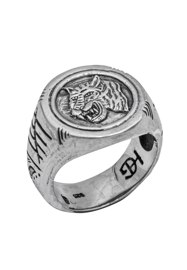 TIGER - Ring - silberfarben