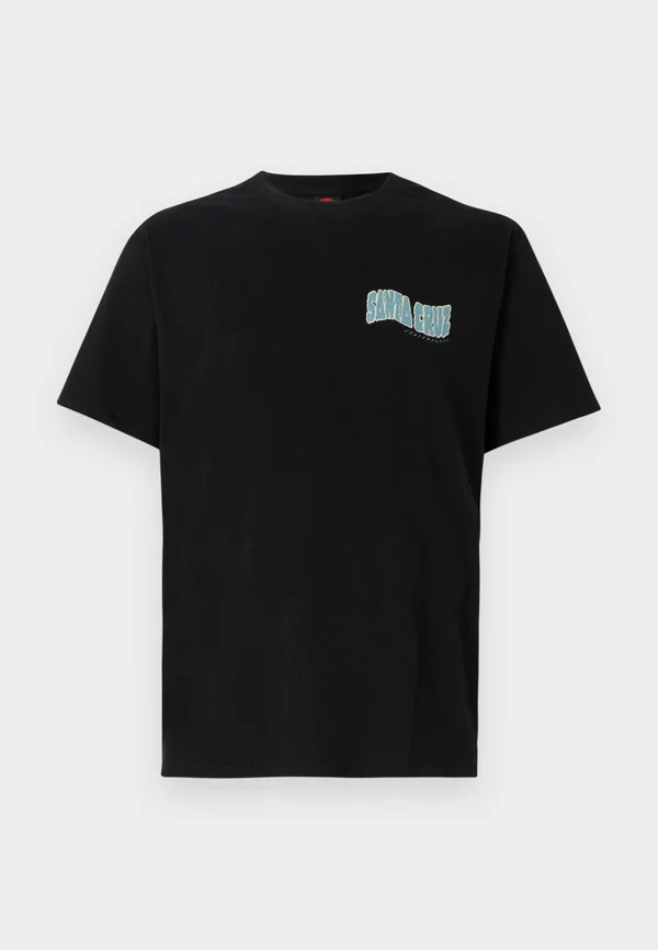 TIKI HAND BACK UNISEX - Print T-shirt - black