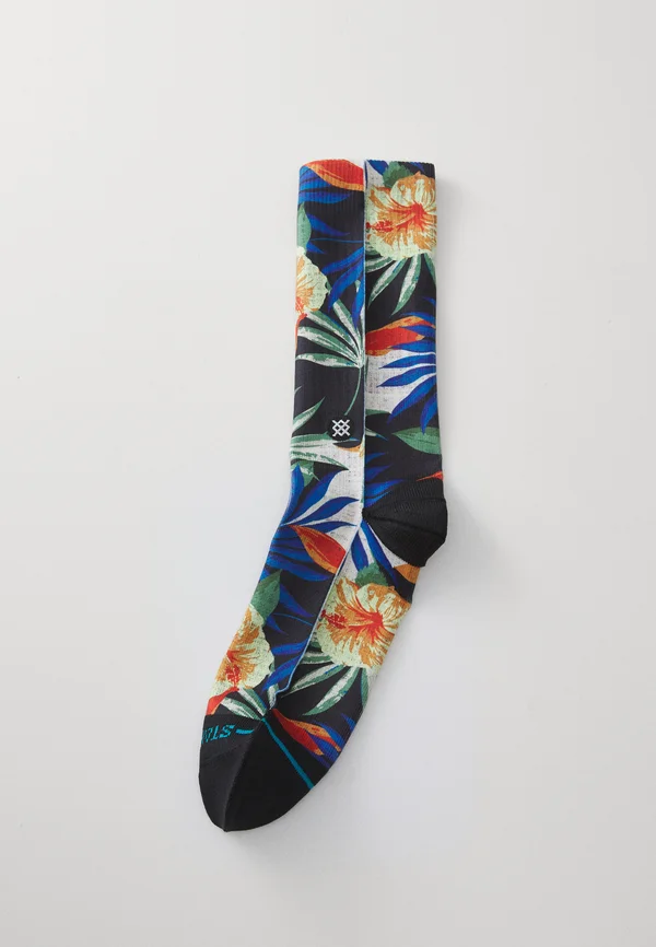 TIKI TIDES CREW UNISEX - Socks - black