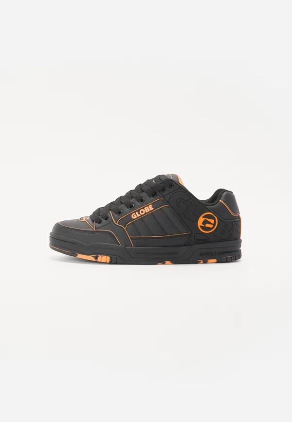 TILT - Skate shoes - black/orange/mosaic