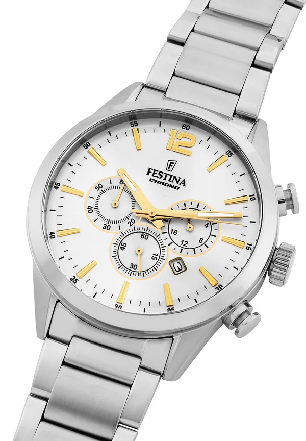 TIMELESS  - Chronograph watch - silver-coloured
