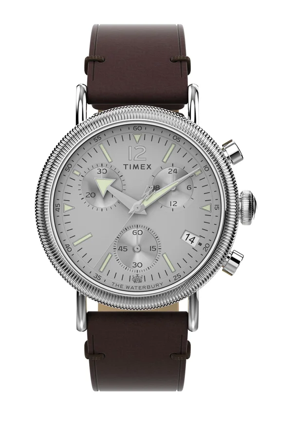 Timex® Standard Chrono - Chronograph watch - brown and silver coloured