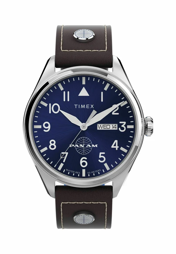 Timex X Pan Am Day-Date - Watch - brown
