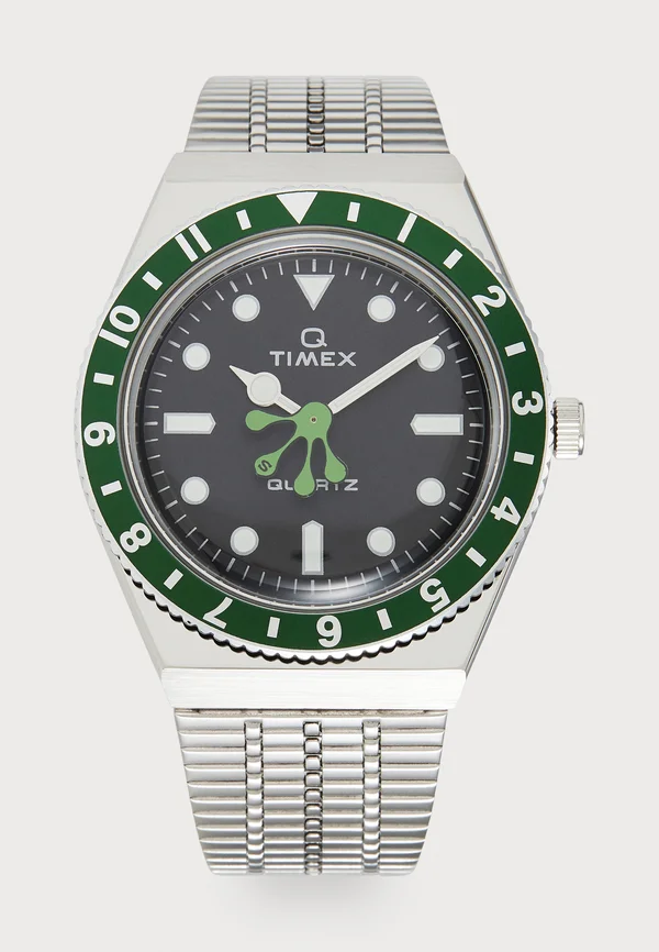 TIMEX X SECONDE/SECONDE/ UNISEX - Watch - silver-coloured/black/green