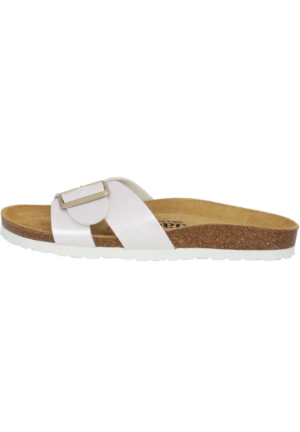 TINOS - Mules - weiß metallic