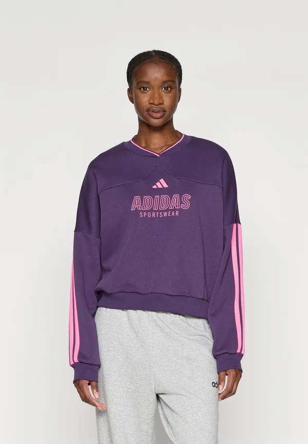 TIRO - Sweatshirt - aurora plum/lucid pink