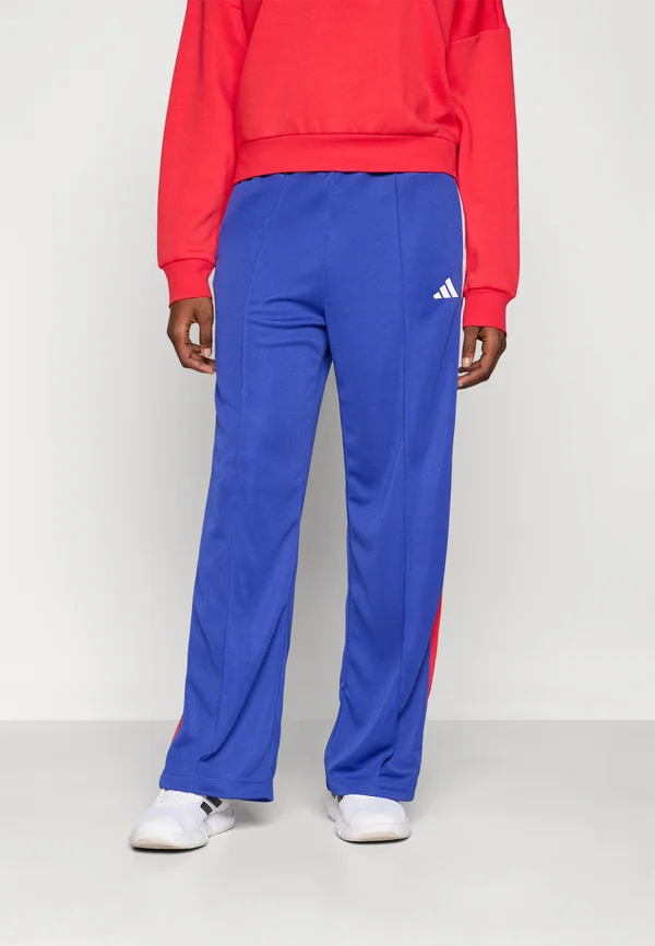 TIRO - Tracksuit bottoms - semi lucid blue/pure ruby/white