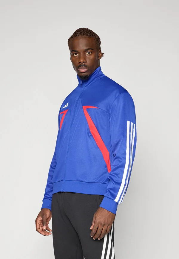 TIRO  - Training jacket - semi lucid blue/pure ruby/white