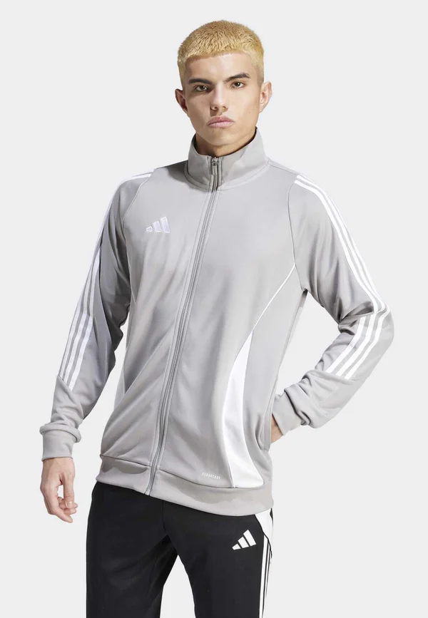 TIRO24 TRAINING JACKET - Training jacket - team mid grey/white