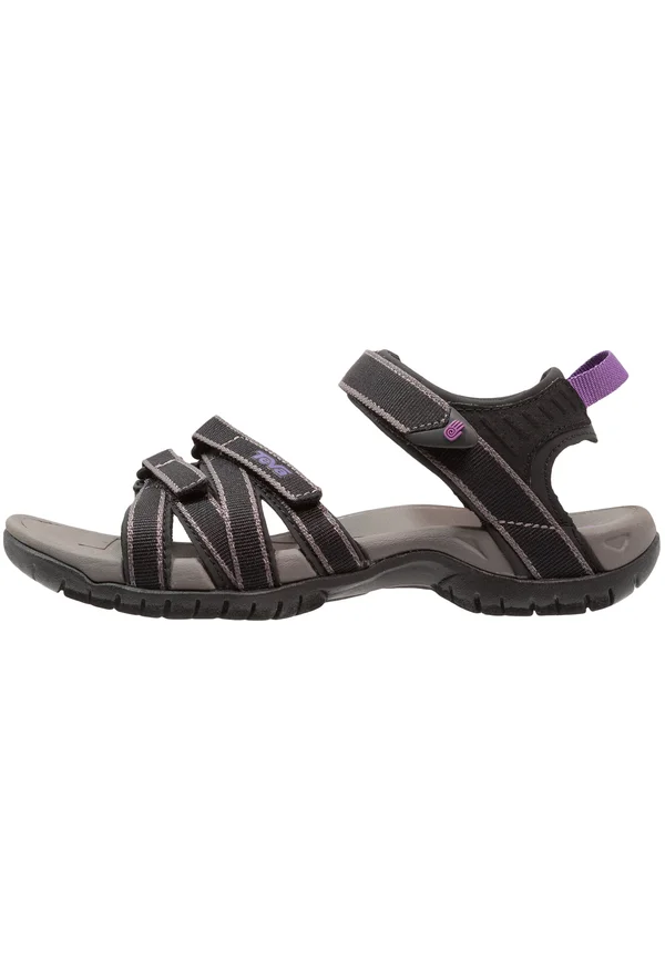TIRRA - Walking sandals - black/grey