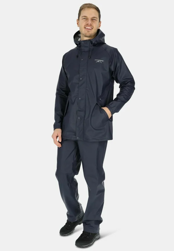 TJÄRNÖ SET - Rain trousers - navy