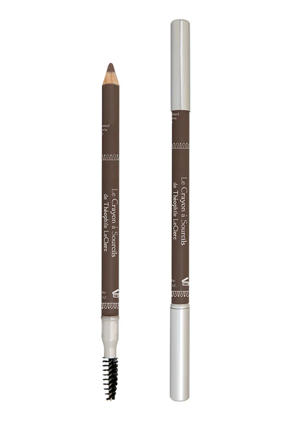 T.LECLERC AUGENBRAUN STIFT EYEBROW PENCIL - Eyebrow pencil - 02 châtain