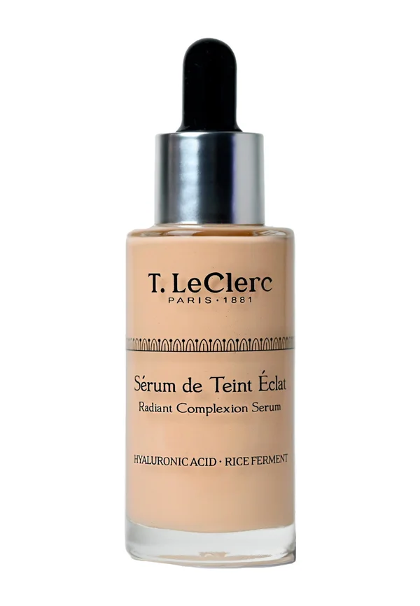 T.LECLERC FOUNDATION ANTI-AGING RADIANT COMPLEXION SERUM - Foundation - pêche