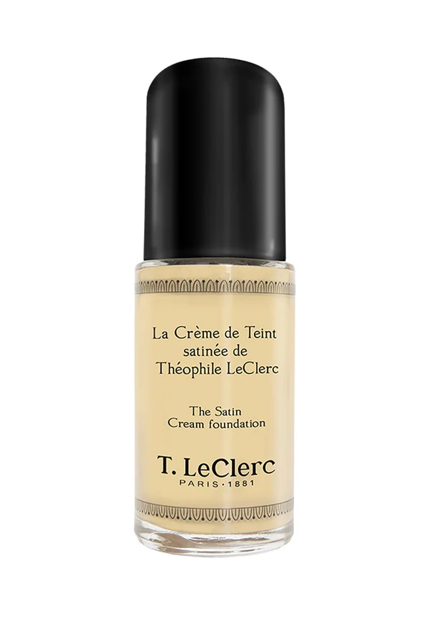 T.LECLERC FOUNDATION SATIN CREAM FOUNDATION - Foundation - 01 ivoire satiné