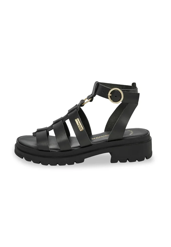 TOBO - Platform sandals - black