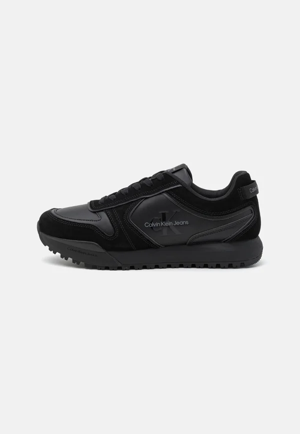 TOOTHY RUNNER IRREGULAR LINES - Trainers - triple black