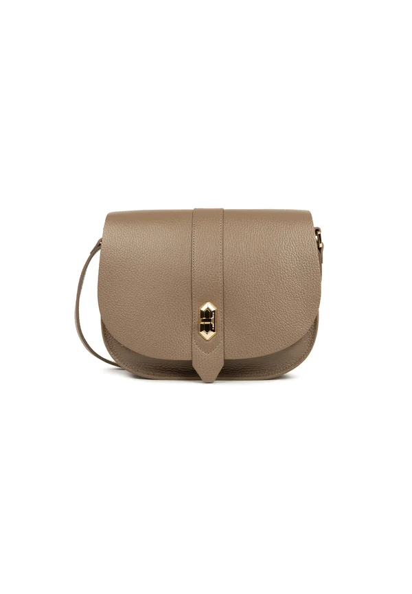 TOP DOUBLE - Cross body bag - taupe in  or