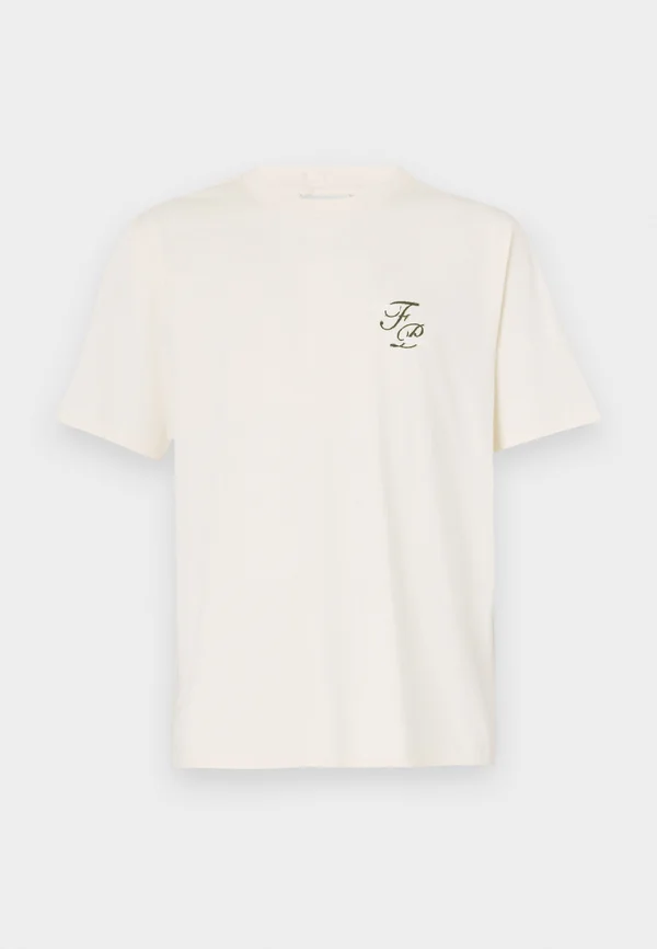TOPIARY UNISEX - Print T-shirt - antique white