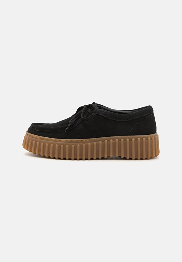TORHILL BEE - Casual lace-ups - black