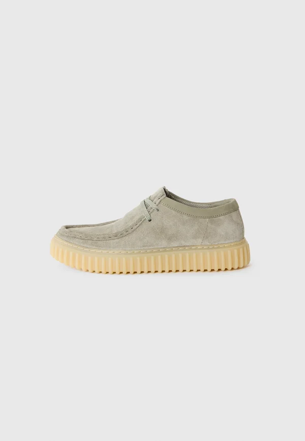 TORHILL LO - Casual lace-ups - sage