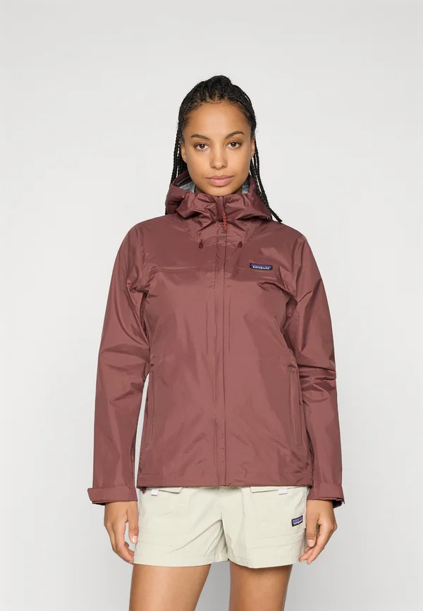 TORRENTSHELL RAIN  - Waterproof jacket - dark ruby