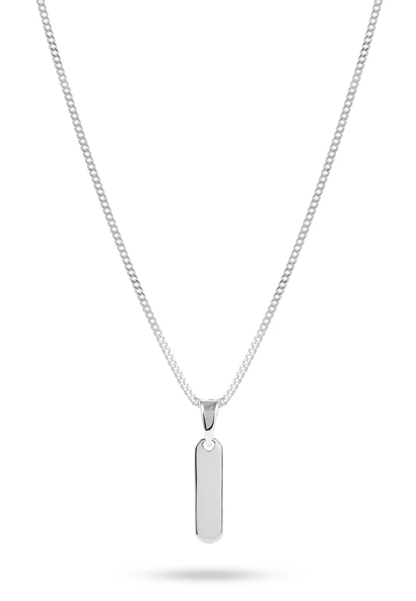 TOTEM PENDANT - Necklace - silver-colored