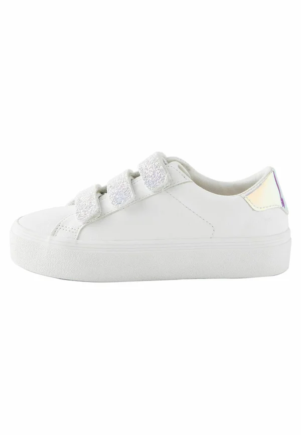 TOUCH FASTENING - Trainers - white glitter