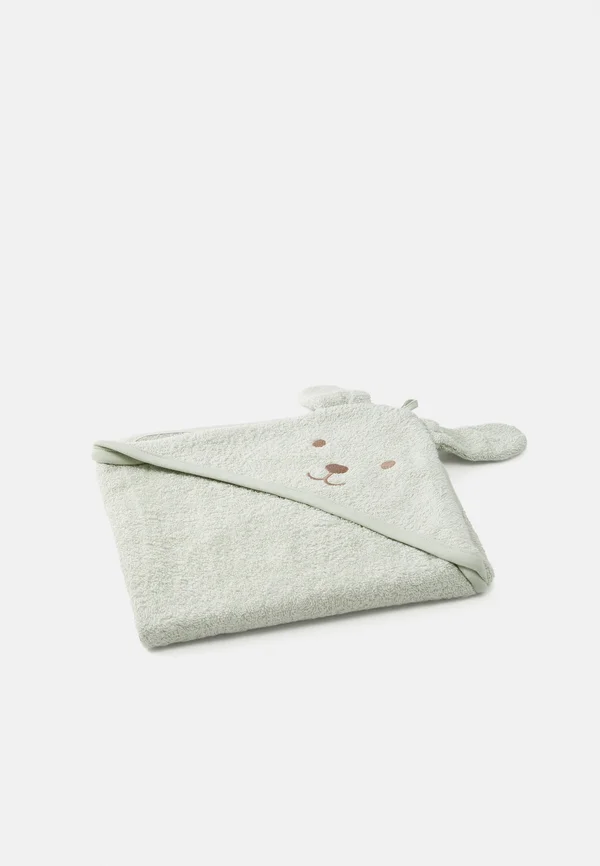 TOWEL HOOD UNISEX - Bath towel - light dusty green