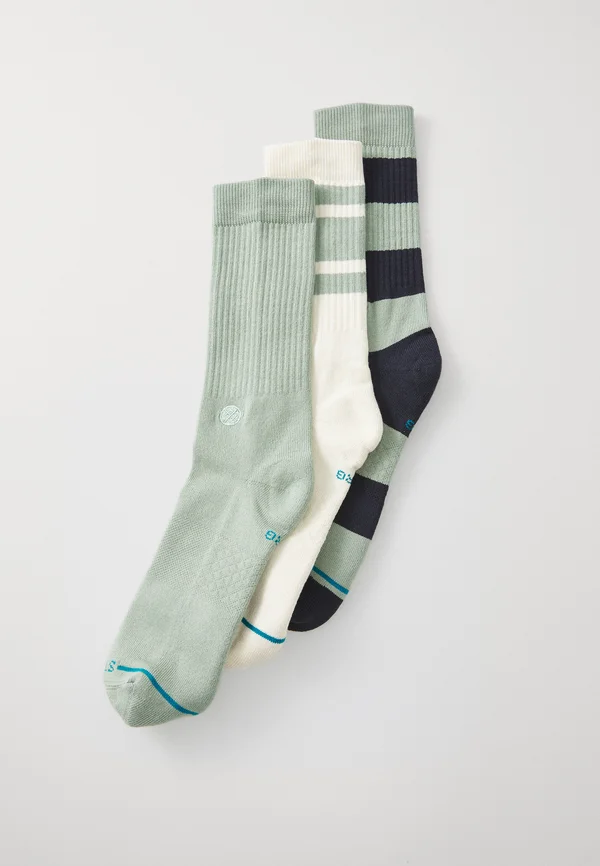 TOWNIE CREW 3 PACK UNISEX - Socks - seagreen