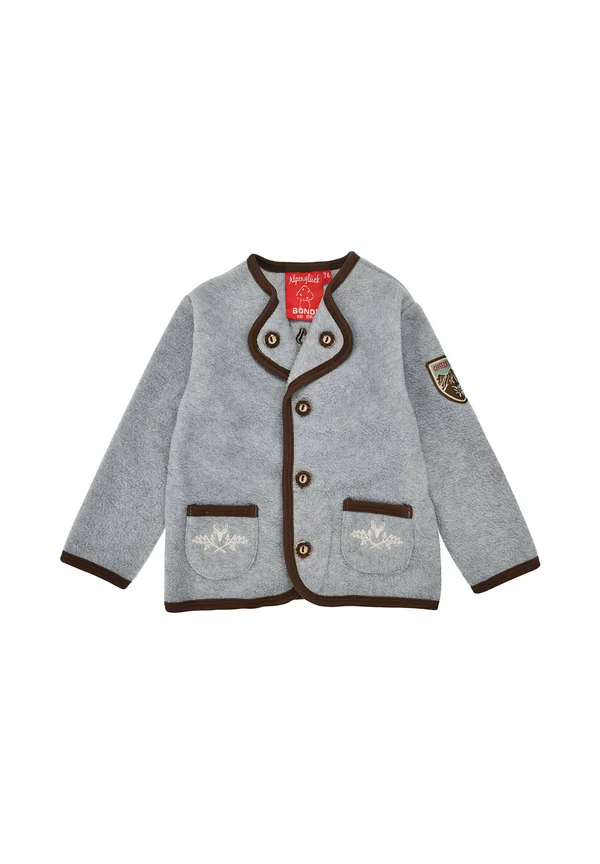 TRACHTEN - Fleece jacket - grau