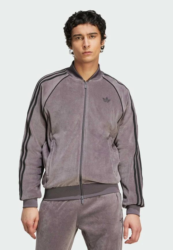 TRACK - Bomber Jacket - grey strata