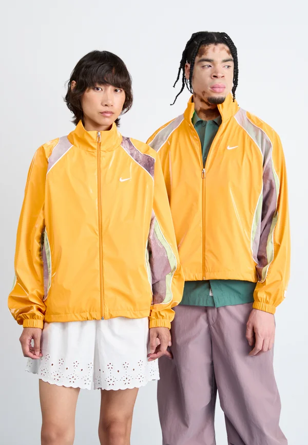 TRACK JACKET UNISEX - Summer jacket - sundial/taupe grey/olive aura/green strike