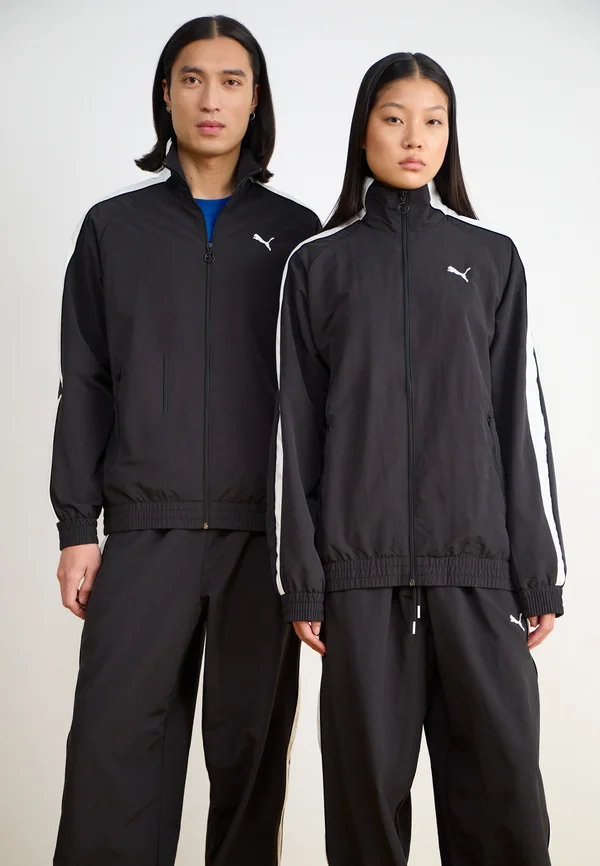 TRACK JACKET UNISEX - Windbreaker - black