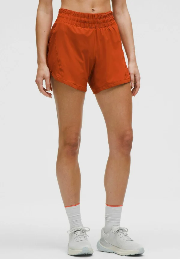 TRACK THAT HIGH-RISE LINED 13CM - Sports shorts - autumn rust