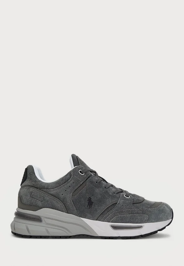 TRACKSTER 250 SUEDE & NUBUCK SNEAKER - Trainers - grey/black