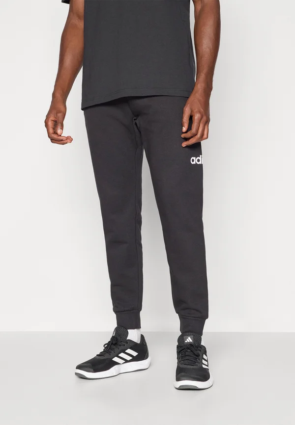 Tracksuit bottoms - black/white