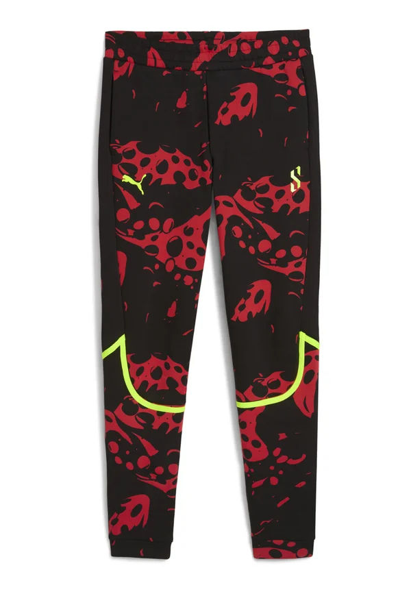 Tracksuit bottoms - for all time red black aop