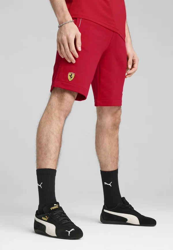 Tracksuit bottoms - rosso corsa