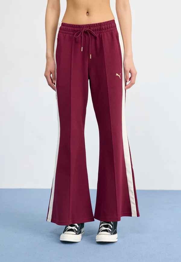 Tracksuit bottoms - ruby shimmer