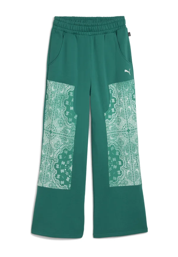 Tracksuit bottoms - wild green