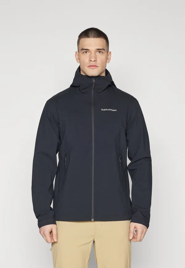 TRAIL JACKET - Hardshell jacket - black