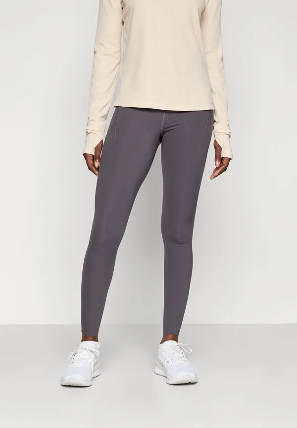 TRAIL  - Running tights - thunder grey/black